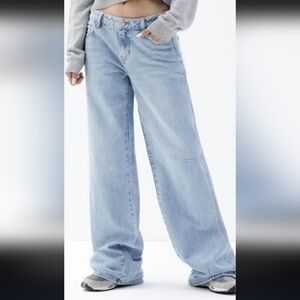 PacSun Light Wash Straight Leg Jeans